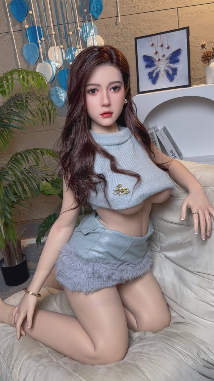 Rose V. Asia D-cup realistic silicone sex doll series