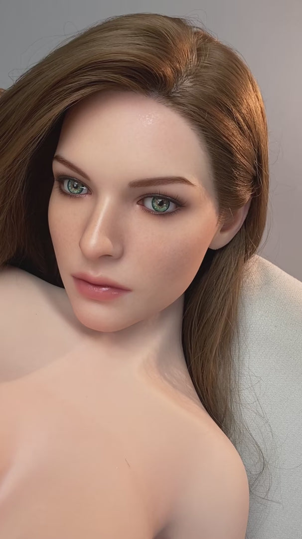 Linda, a 163cm full-body silicone sex doll from Europe