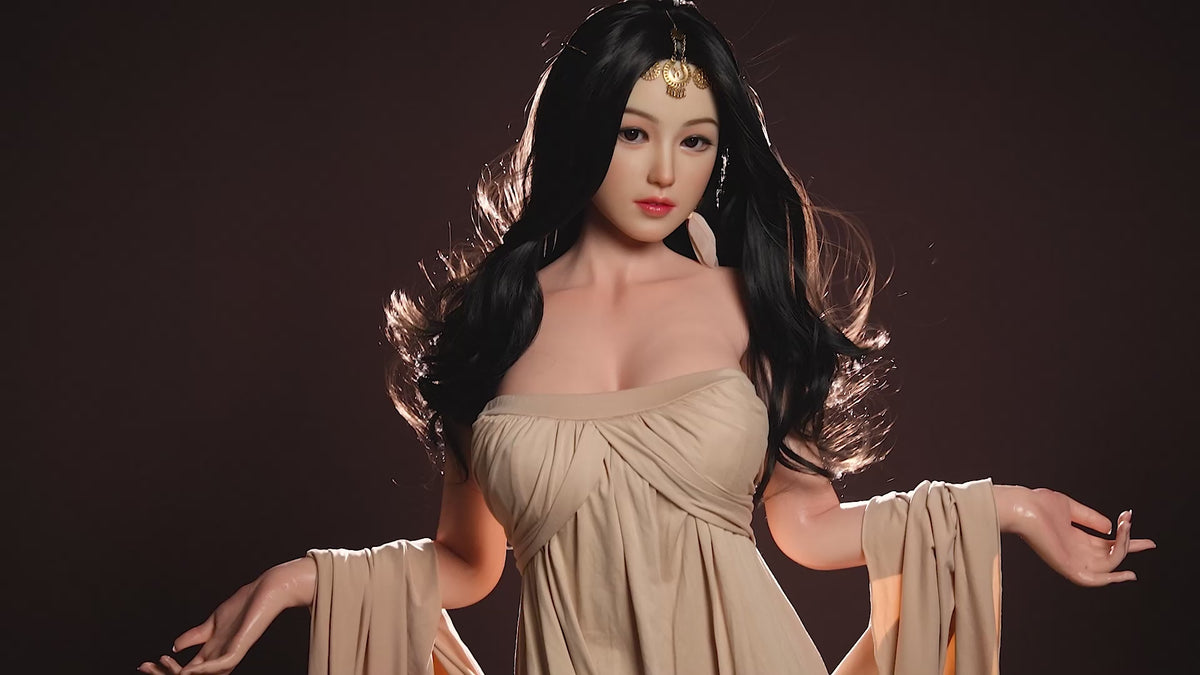AF-3  Realistic Full Size Silicone Sex Doll Greek Goddess Outfit Lifelike TPE Adult Doll