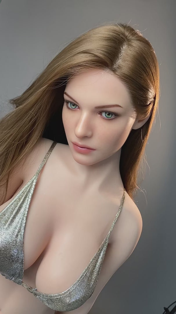 Linda, a 163cm full-body silicone sex doll from Europe